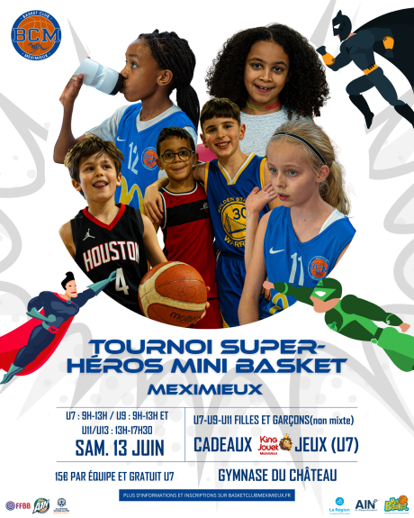 Tournoi Super-Héros U7